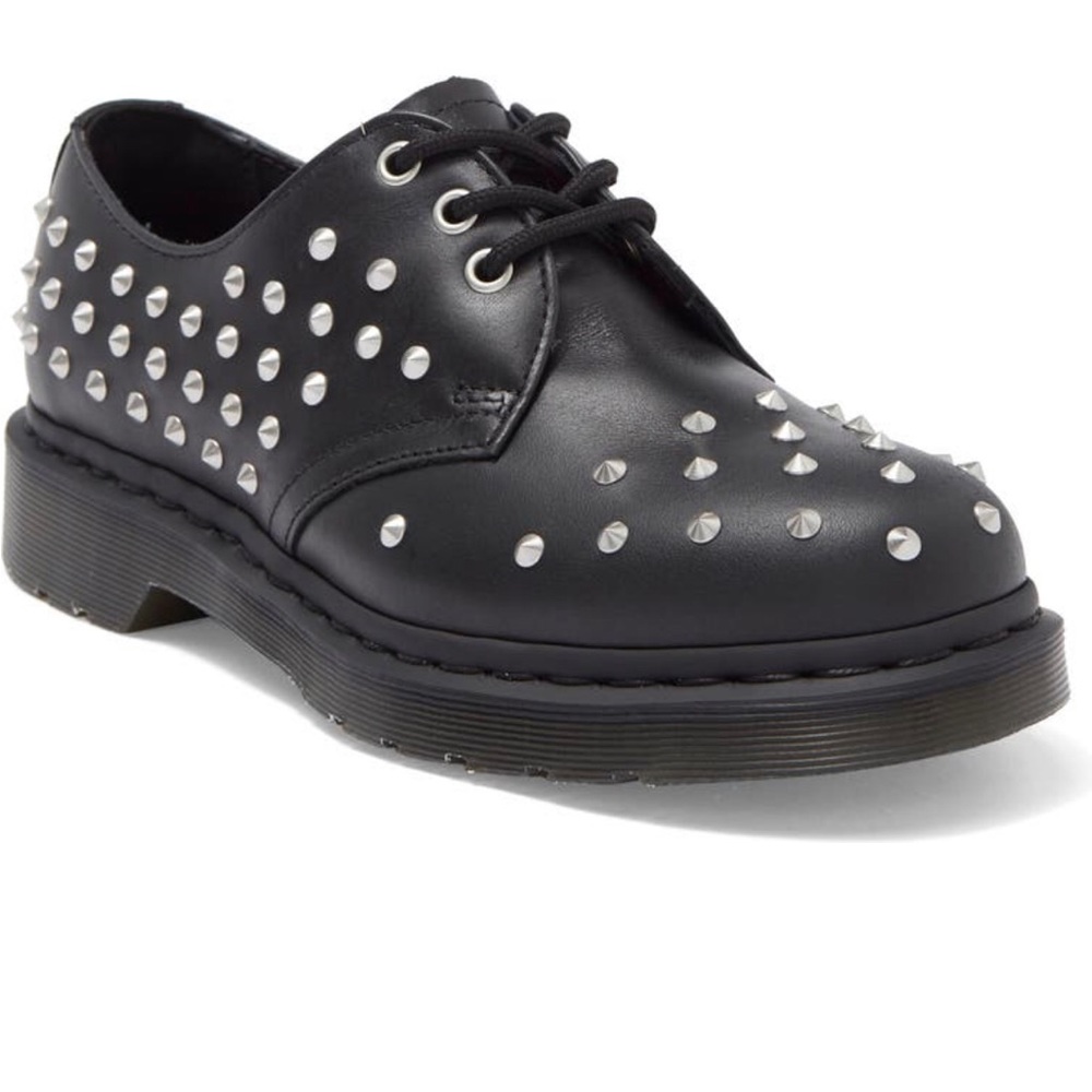Dr. Martens 1461 STUD WANAMA Leather Oxford Derby